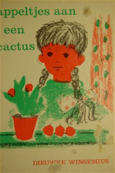 Appeltjes aan een cactus - 0