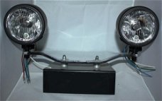 Lampenhouder Honda VT750 ACE  incl. lampen (Zwart)