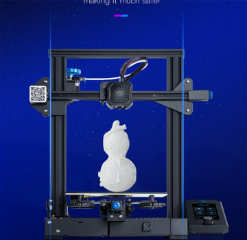 Creality 3D Ender 3 V2 3D Printer, Upgraded 32-bit Silent - 4