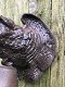 Deurbel in de vorm van een adelaar, zwaar gietijzer-adelaar - 6 - Thumbnail