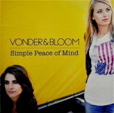 Vonder & Bloom – Simple Peace Of Mind  (CD)  Nieuw/Gesealed