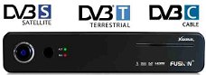 Xsarius Fusion HD SE Full HD Twin PVR ontvanger, standaard