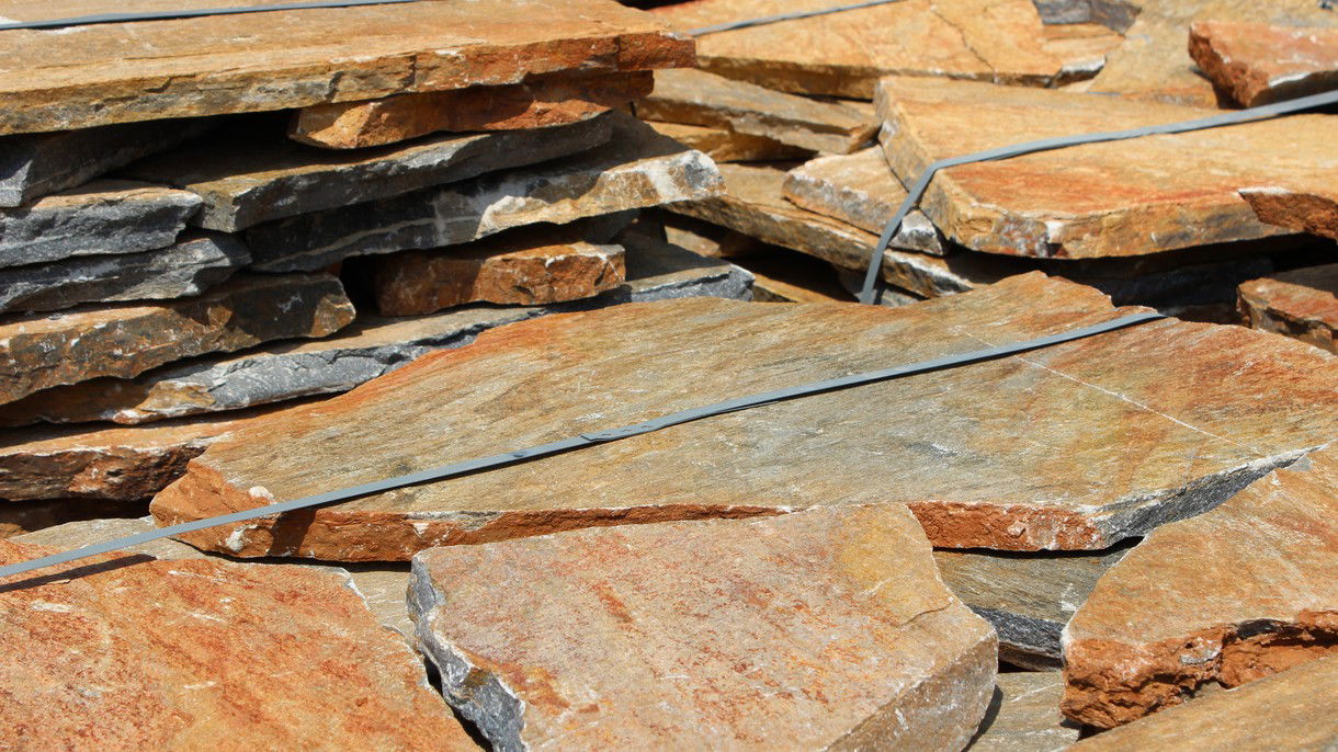 Karistos Brown flagstones 3/5 cm dik - nr. 1