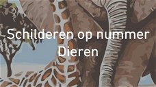 Schilderen op Nummer Dieren