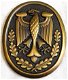 Geweerbadge Geweerkoord / Schützenplakette Schützenschnur, Brons / Bronze, Bundeswehr, jaren'80/'90. - 1 - Thumbnail