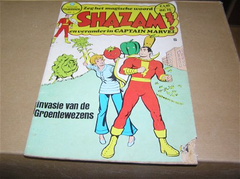 Shazam classics nr.9-Invasie van de Groentewezens - 0