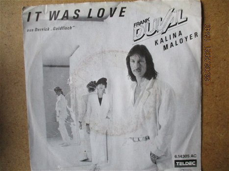 a1269 frank duval - it was love - 0