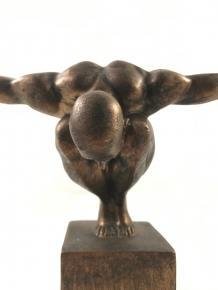 Mooi sculptuur , beeld - Olympian Man, atletische man - 2