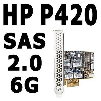 HP Smart Array P420 SAS SATA RAID 6G Controller | HP Gen8 - 0