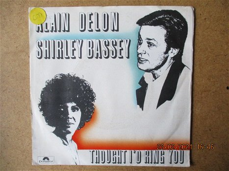 a1317 alain delon / shirley bassey - thought id ring you - 0