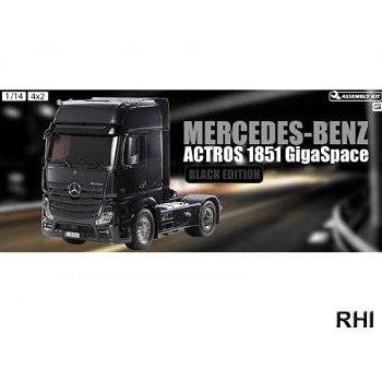 1/14 RC Mer.Benz Actros 2 Giga zwart 56342 - 0