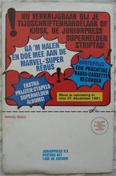 Strip Boek / Comic Book, Marvel, RAWHIDE KID, Nummer 13, Junior Press, 1981.(Nr.1) - 3