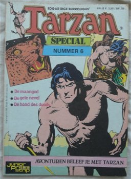 Strip Boek / Comic Book, Tarzan, SPECIAL Nummer 6, Junior Press, 1981.(Nr.1) - 0