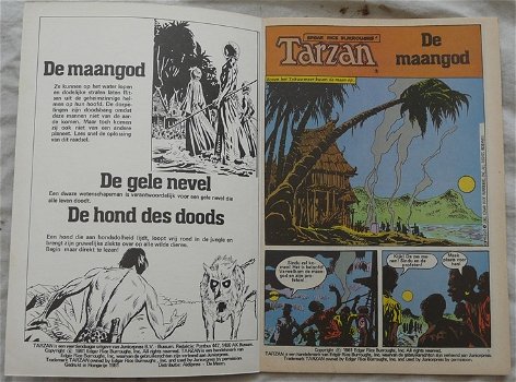Strip Boek / Comic Book, Tarzan, SPECIAL Nummer 6, Junior Press, 1981.(Nr.1) - 1