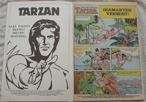 Strip Boek / Comic Book, Tarzan, SPECIAL Nummer 16, Junior Press, 1982.(Nr.1) - 1