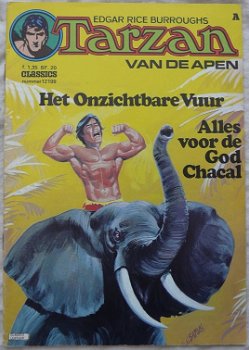 Strip Boek / Comic Book, Tarzan van de apen, Nummer 12199, CLASSICS LEKTUUR, 1975.(Nr.1) - 0