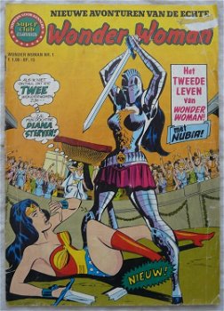 Strip Boek / Comic Book, Wonder Woman, Nummer 1, CLASSICS LEKTUUR, 1972.(Nr.1) - 0