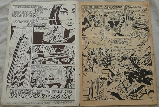 Strip Boek / Comic Book, Wonder Woman, Nummer 1, CLASSICS LEKTUUR, 1972.(Nr.1) - 1