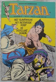Strip Boek / Comic Book, Tarzan, Nummer 10, ATLANTIC, 1984.(Nr.1) 