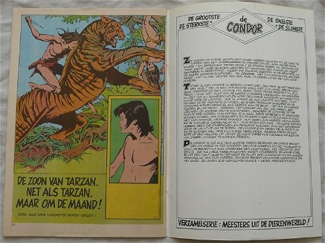 Strip Boek / Comic Book, Tarzan, Nummer 10, ATLANTIC, 1984.(Nr.1) - 2