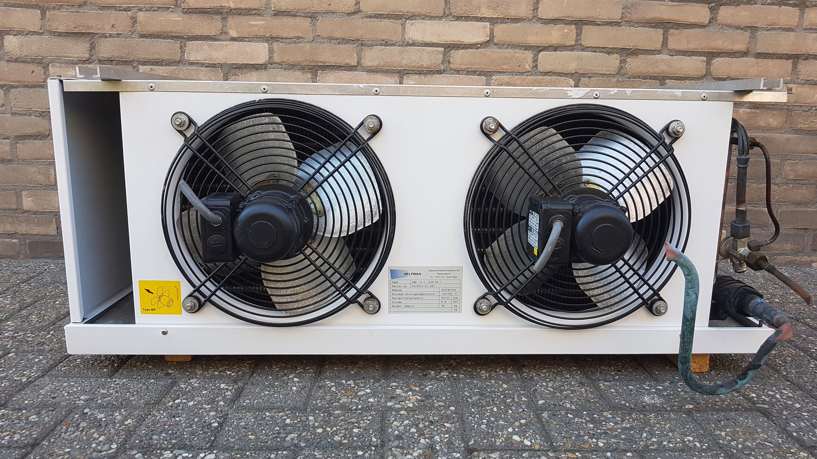 Helpman LEX 12-7 verdamper voor koelcel/koeling - nr. 1