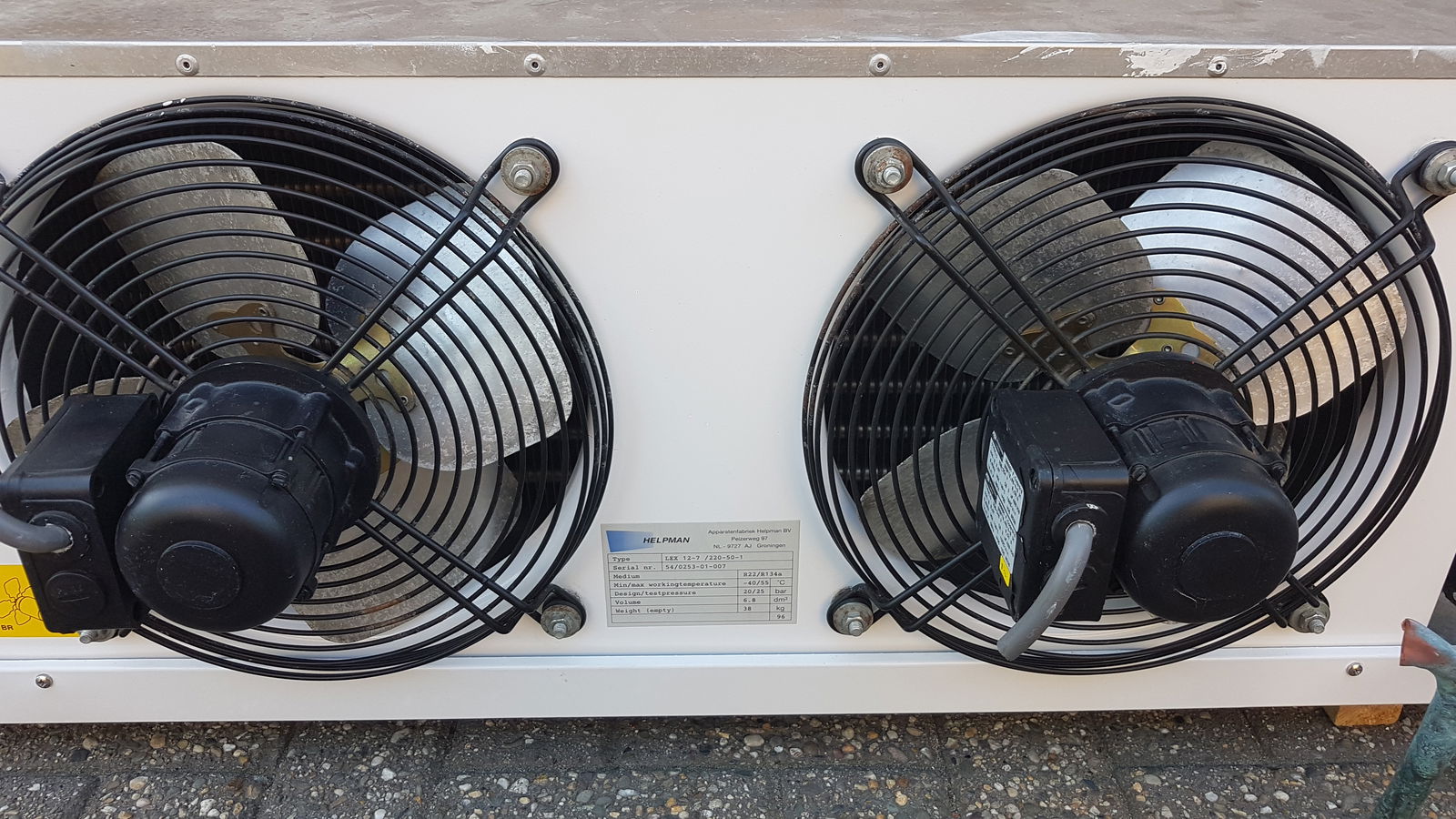 Helpman LEX 12-7 verdamper voor koelcel/koeling - Afbeelding 2