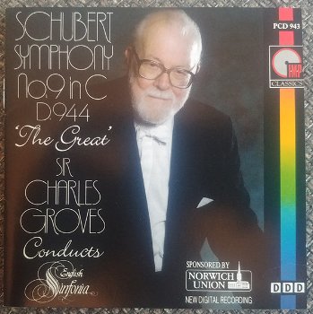 Sir Charles Groves - Schubert, – Symphony No. 9 In C D.944 'The Great' (CD) Nieuw - 0