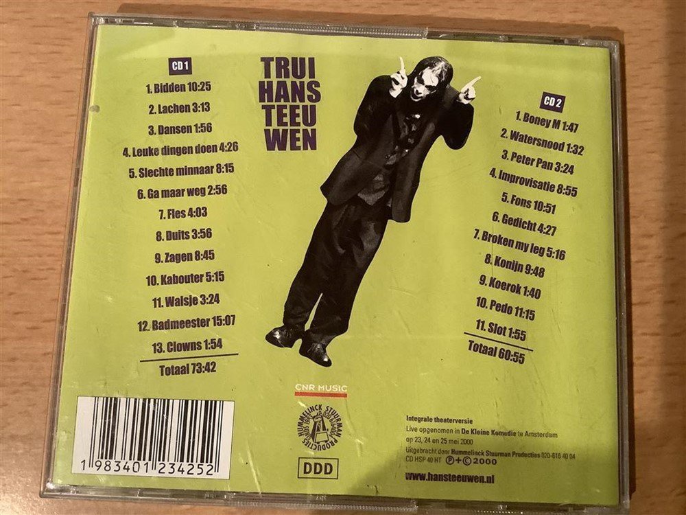 Hans Teeuwen, Trui (Dubbel cd) - Afbeelding 2