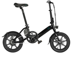 FIIDO D3 Pro Folding Electric Moped Bike 14 Inc City Bicycle