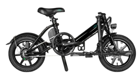 FIIDO D3 Pro Folding Electric Moped Bike 14 Inc City Bicycle - 2