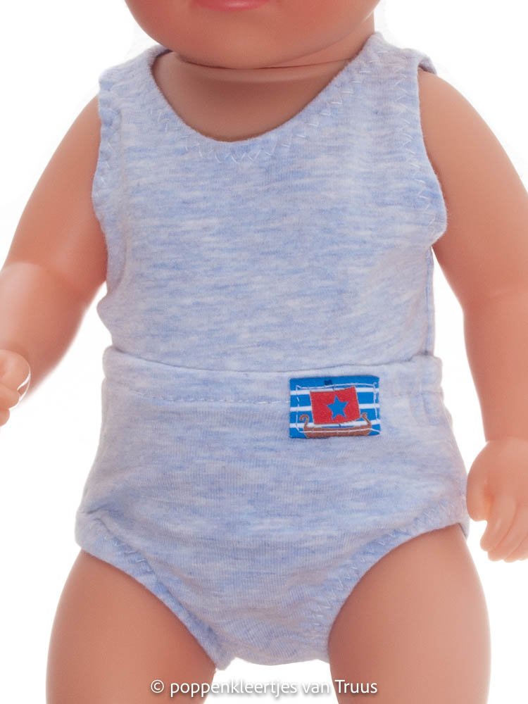 Baby Born Soft 36 cm Ondergoed/lichtblauw - Afbeelding 2