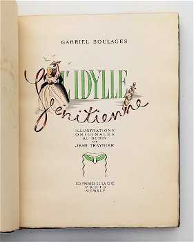 [Reliure Georges Cours] L’Idylle Venitienne 1945 Soulages - 4