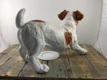 Mooi beeld van een Jack Russel, typisch speels beeld,kado - 3