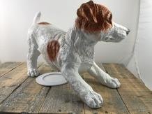 Mooi beeld van een Jack Russel, typisch speels beeld,kado - 4