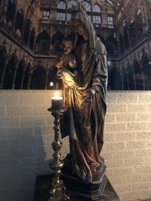 Moeder Maria , Mother Mary met Kindje Jezus, XL beeld - 7