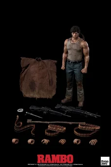 ThreeZero - Rambo: First Blood Action Figure John Rambo