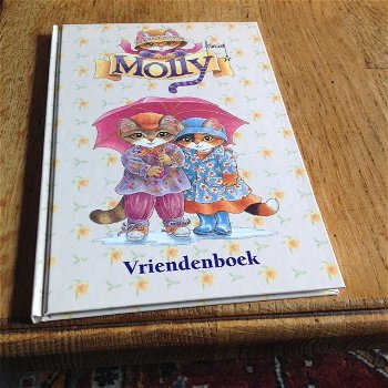 Vriendenboek molly - nieuw - 0