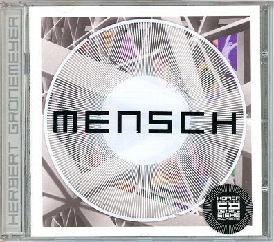 Herbert Grönemeyer – Mensch (CD) Nieuw - 0