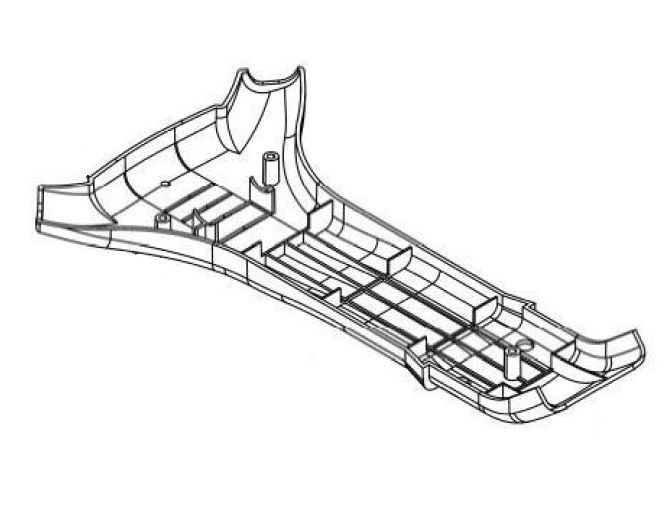 Teleco 10539 spare part Buisafdekkap LNB onderkant E.85 - nr. 1