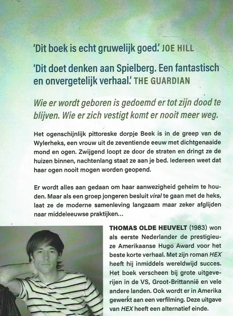 Thomas Olde Heuvelt = Hex - Afbeelding 2