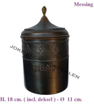 = Tabaks pot = oud =45452 - 0