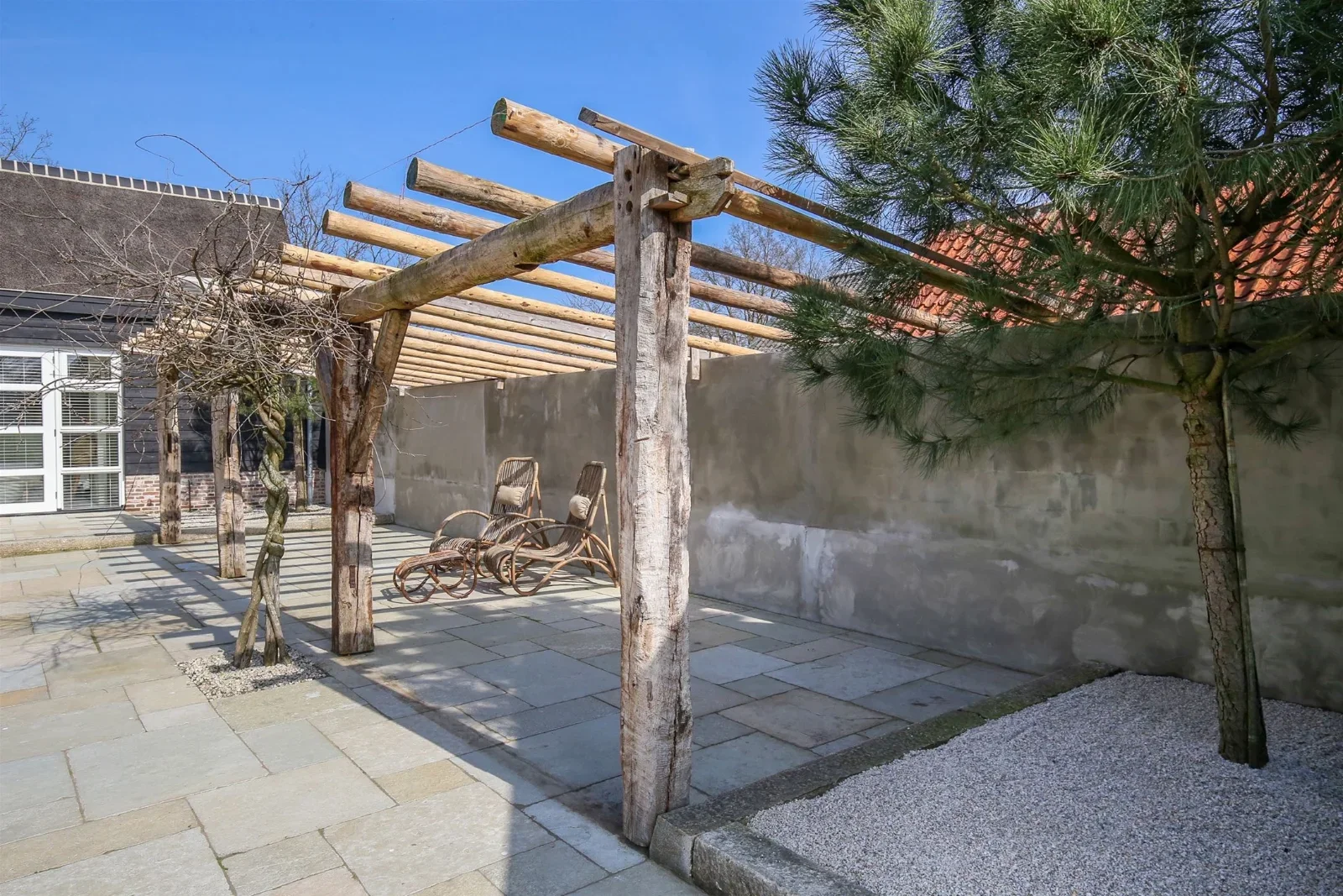 Castle Beige Stone buiten groot wildverband - nr. 1