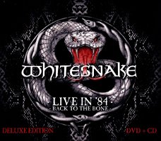 Whitesnake – Live In '84: Back To The Bone  (CD & DVD) Nieuw/Gesealed