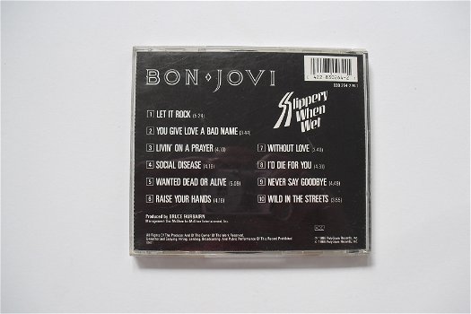 Bon Jovi - Slippery When Wet - 1