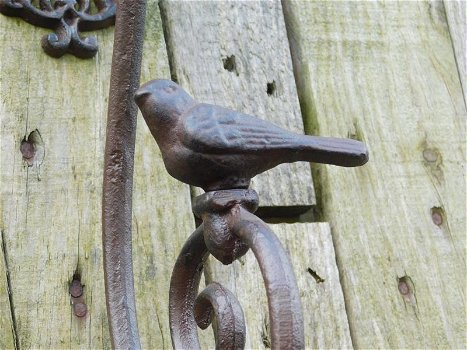 Bloempothouder voor aan de muur, sierlijke tuin deco-kado - 3