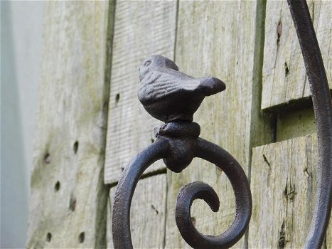 Bloempothouder voor aan de muur, sierlijke tuin deco-kado - 5