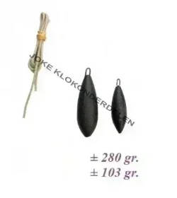 = 2 Wekker gewichtjes = comtoise =33789
