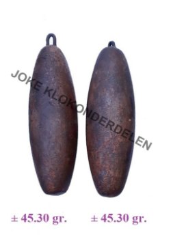 = 2 Comtoise gewichten =44650