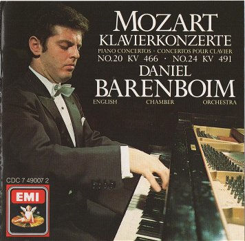 Daniel Barenboim - Klavierkonzerte no. 20 KV 466 / no. 24 KV 491 (CD) - 0