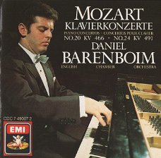 Daniel Barenboim  -  Klavierkonzerte no. 20 KV 466 / no. 24 KV 491  (CD)